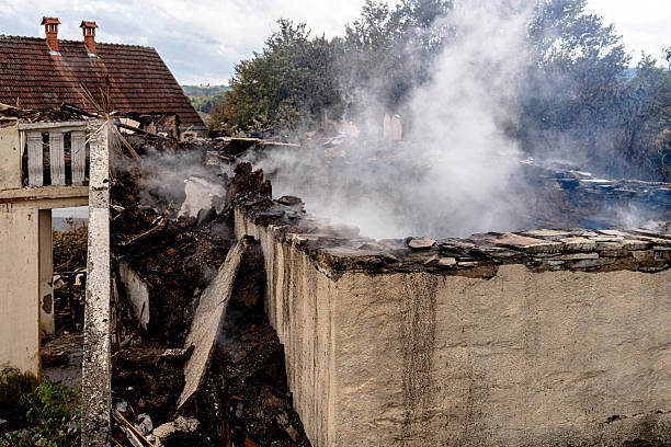 Professional Soot Cleanup technician working in Mayer, MN